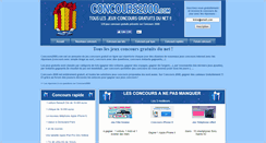 Desktop Screenshot of concours2000.com